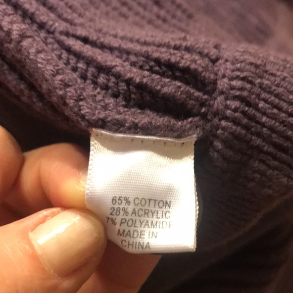 Purple empire MAYLE for BARNEY’s COOP szM cardigan - Picture 6 of 6